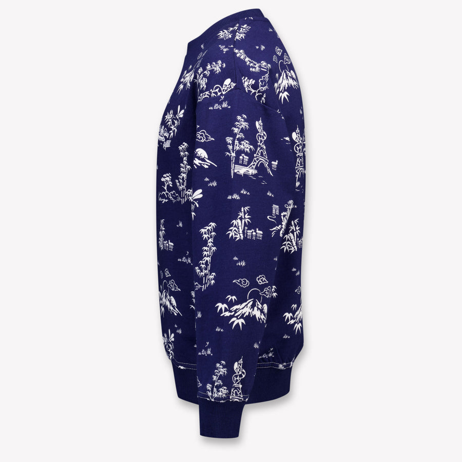 Kenzo Kids Kids Boys Sweater In Navy