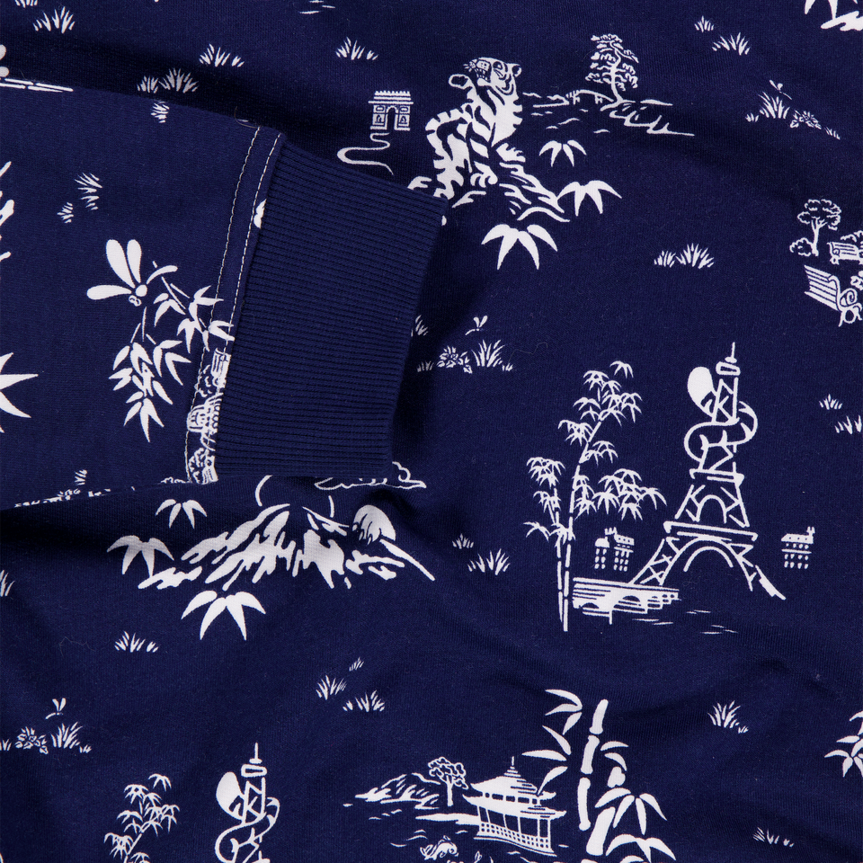 Kenzo Kids Enfants Garçons Pull en Navy