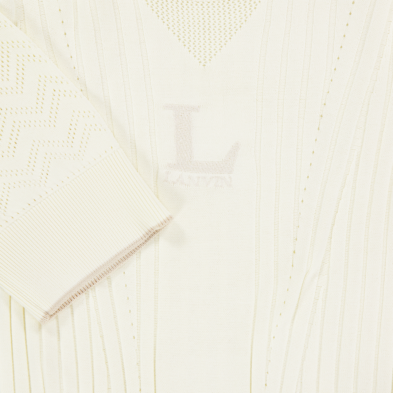 Lanvin Kids Girls T-Shirt in Ecru
