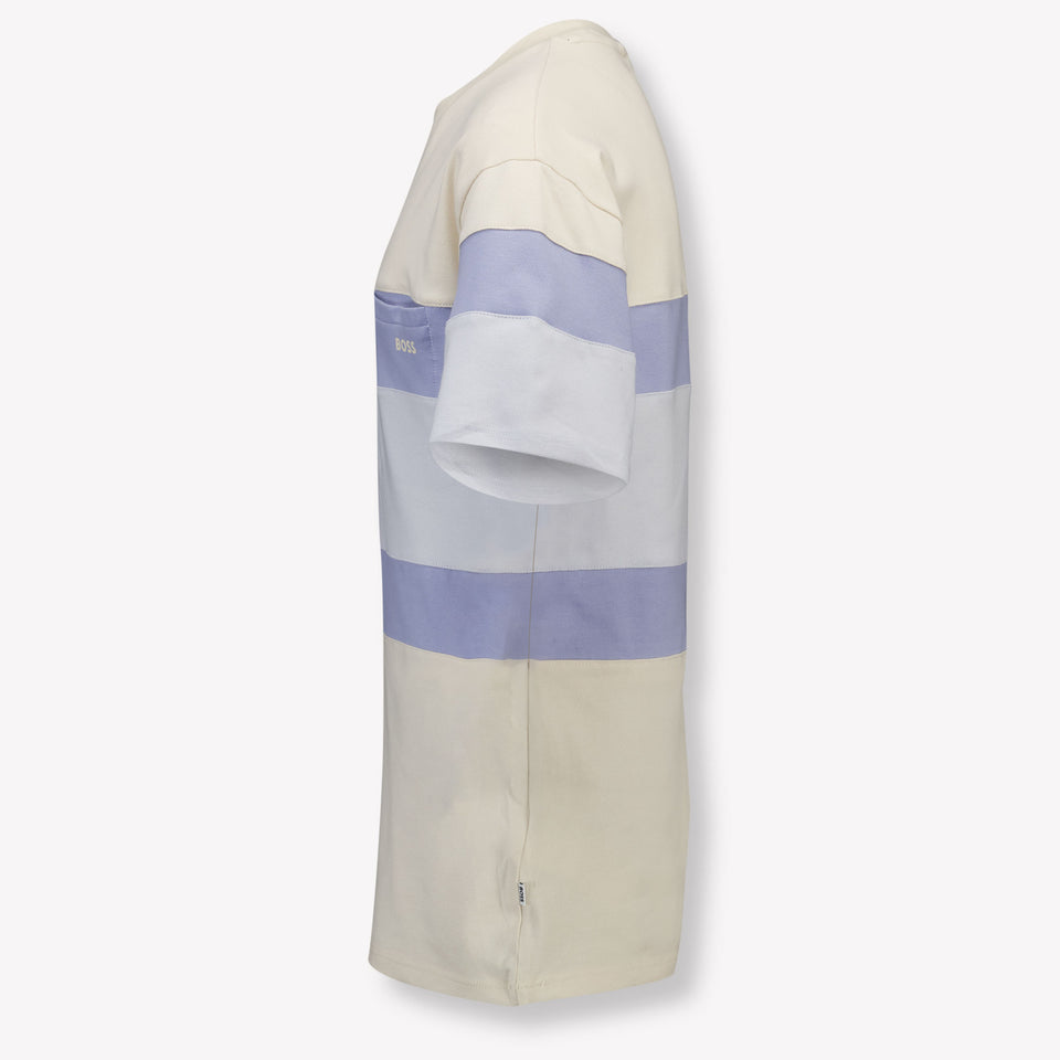 Boss Bambini Ragazzi Maglietta dentro Beige Chiaro