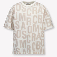 Marc Jacobs niños Chicos Camiseta adentro Blanco
