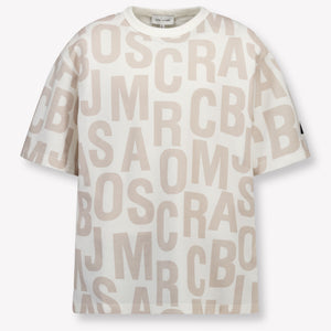 Marc Jacobs niños Chicos Camiseta adentro Blanco