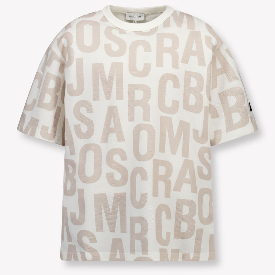 Marc Jacobs niños Chicos Camiseta adentro Blanco