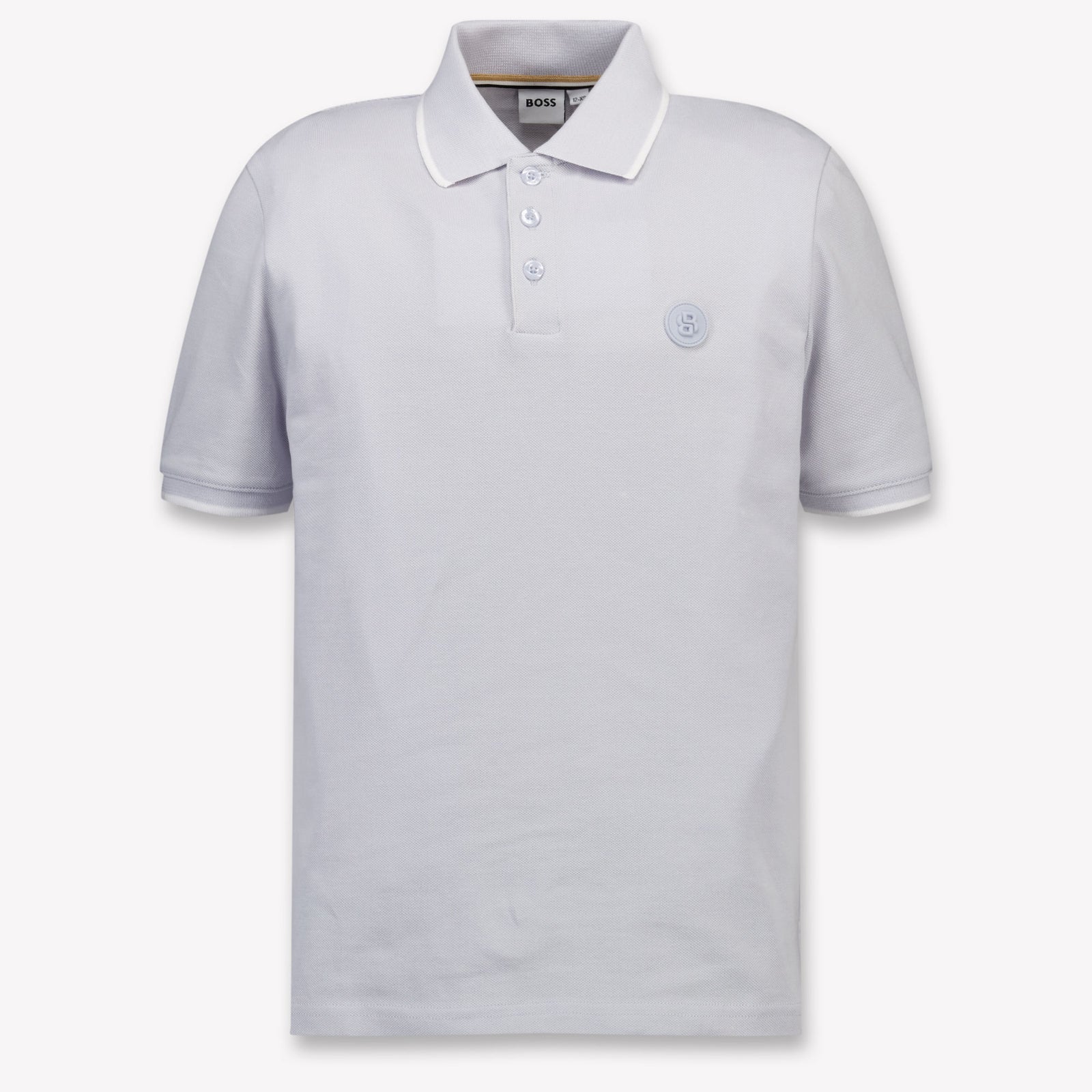 Boss Enfants Garçons Polo En Bleu Clair