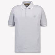 Boss Kids Boys Polo In Light Blue
