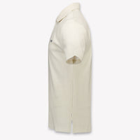 Boss Bambini Ragazzi Polo In Beige Chiaro