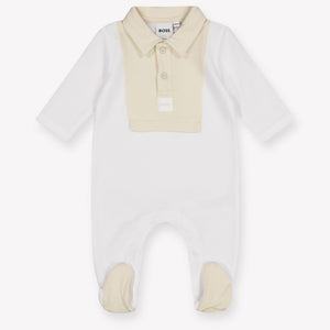 Boss Baby Jungen Spielanzug In Weiß