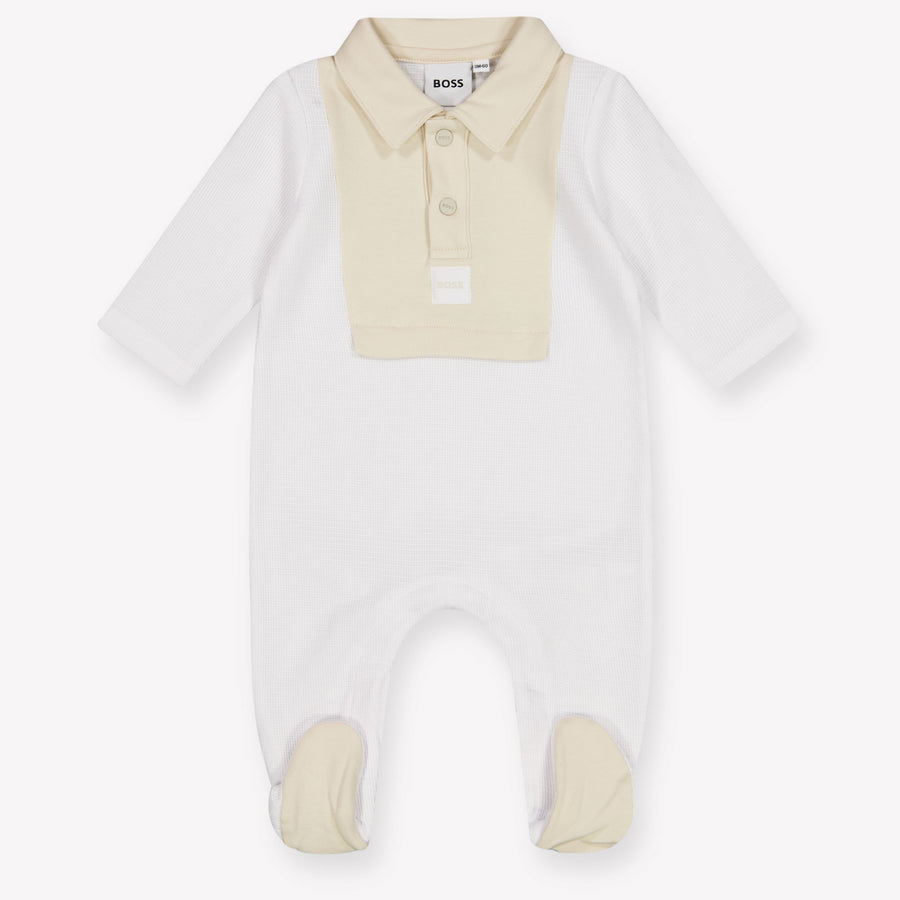 Boss Baby Jungen Spielanzug In Weiß