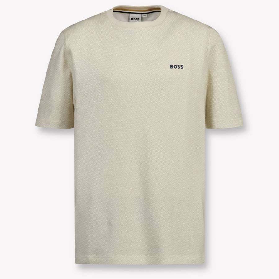 Boss Kinder Jungen T-Shirt In Helles Beige