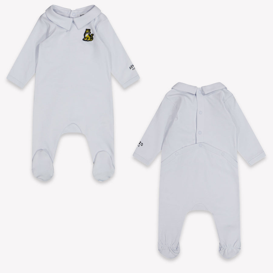 Kenzo Kids bebe Chicos Mono corto en Azul Claro