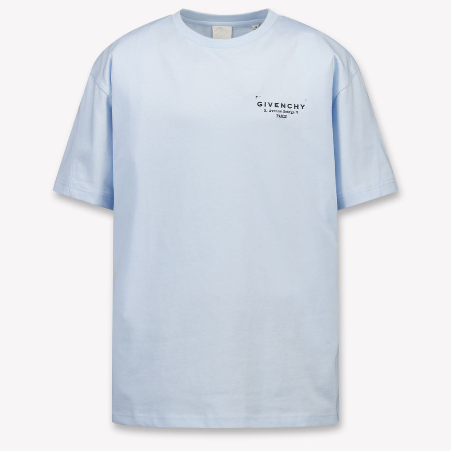 Givenchy Kinder Jungen T-Shirt In Hellblau