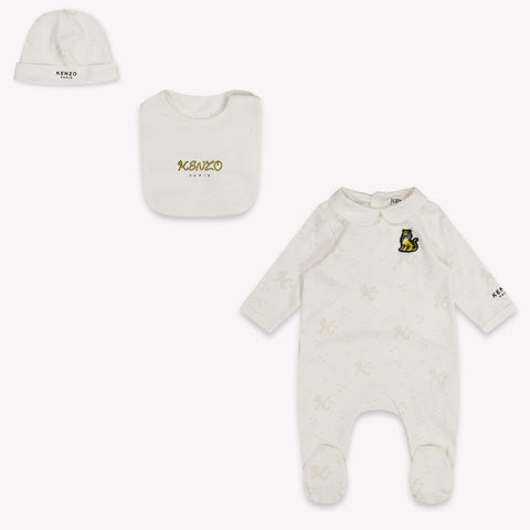 Kenzo Kids Bambino Ragazzi Tutina dentro Off White