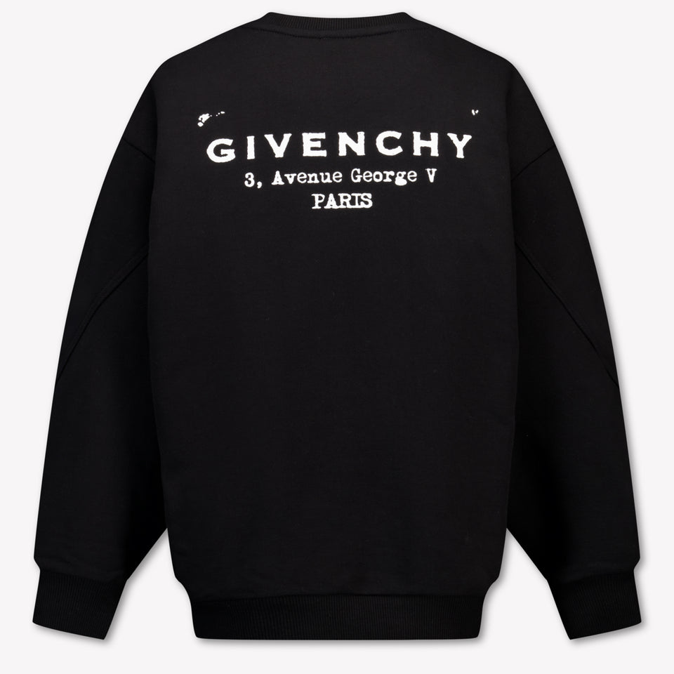 Givenchy Enfants Garçons Pull en Noir