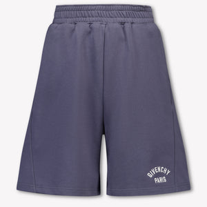 Givenchy Kids Boys Shorts In Gray