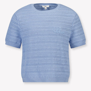Chloe Kinder Mädchen T-Shirt In Hellblau