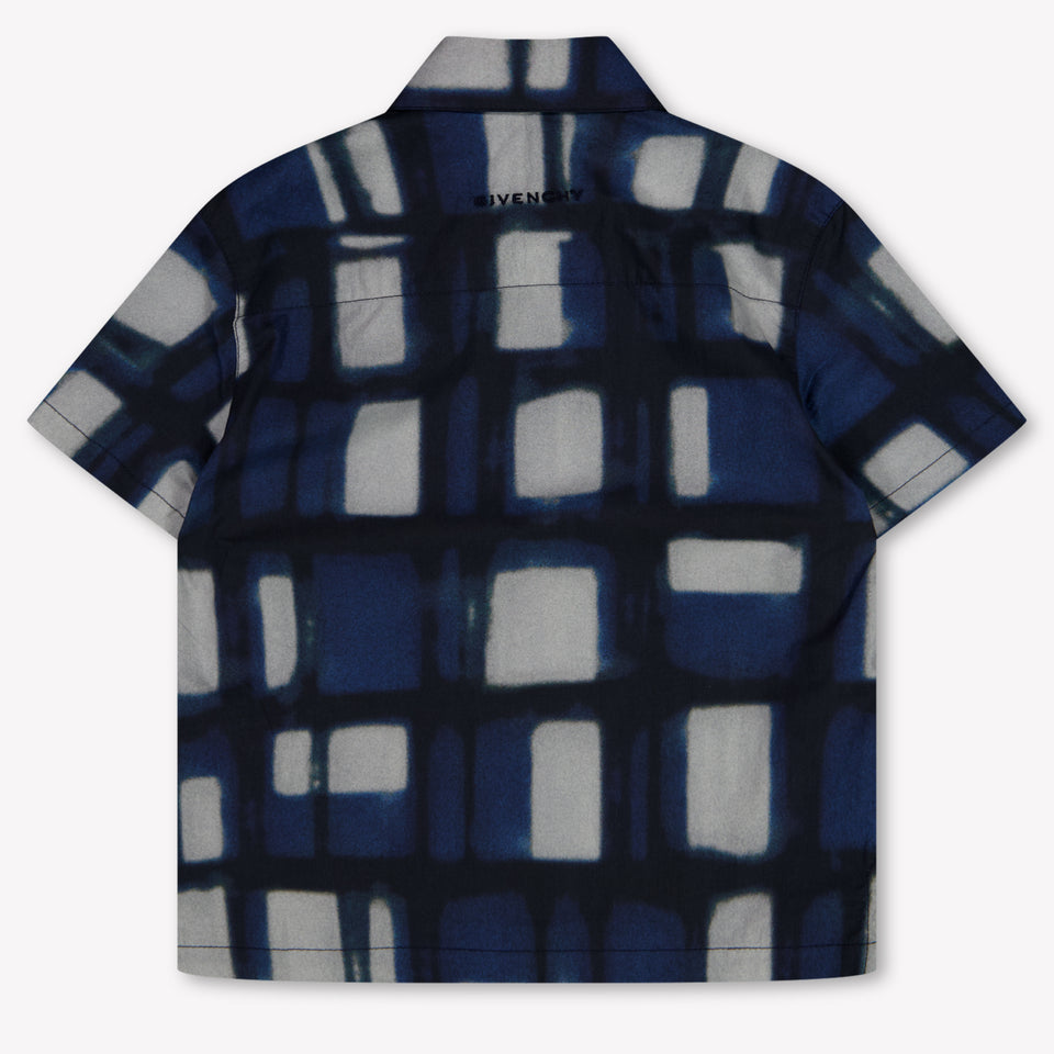 Givenchy Baby Boys Blouse In Dark Blue