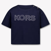 Michael Kors Bambini Ragazze Maglietta dentro Navy