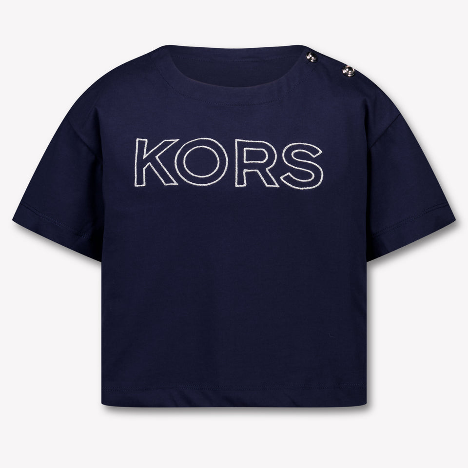 Michael Kors Bambini Ragazze Maglietta dentro Navy