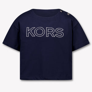 Michael Kors Kinder Mädchen T-Shirt In Marineblau