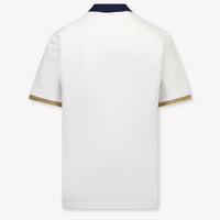 Boss Bambini Ragazzi Polo In Bianco