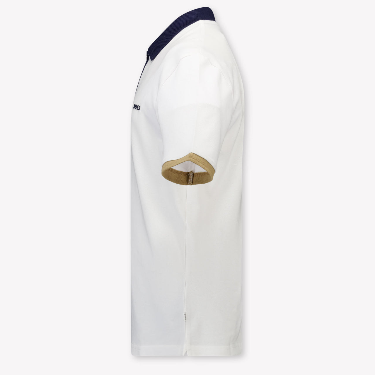 Boss Bambini Ragazzi Polo In Bianco