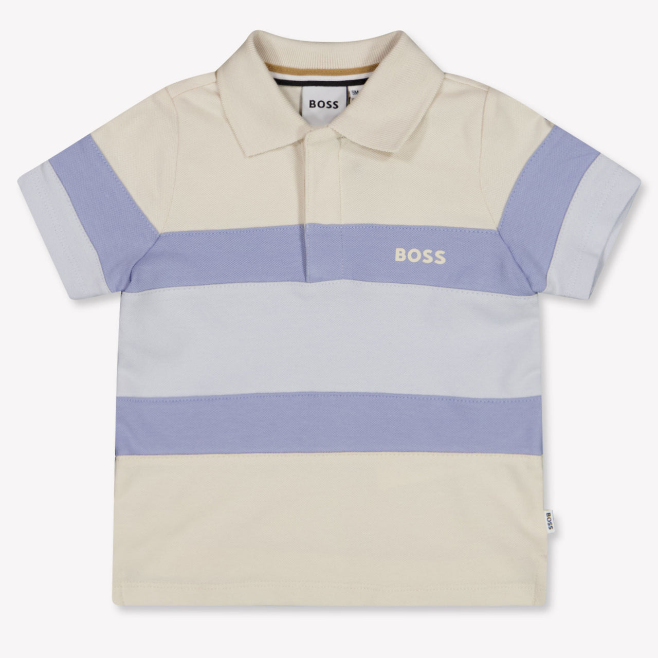 Boss Baby Jongens Polo In Licht Beige