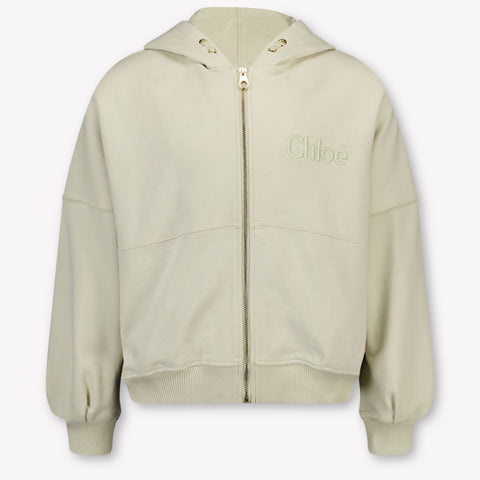 Chloe Kinder Mädchen Strickjacke In Beige