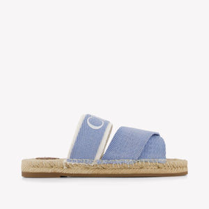 Chloe Girls Flipflops In Light Blue