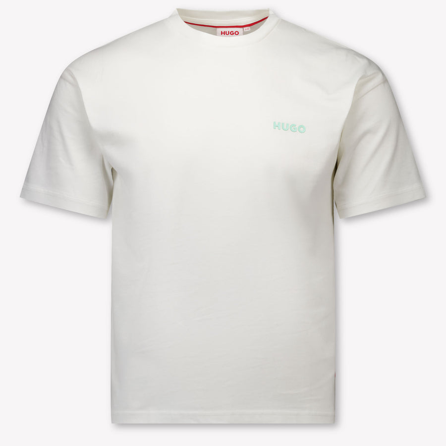 HUGO Bambini Ragazzi Maglietta dentro Off White