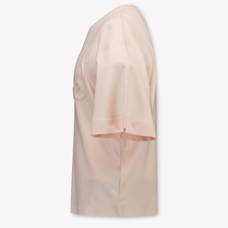 Chloe Kids Girls T-Shirt In Light Pink