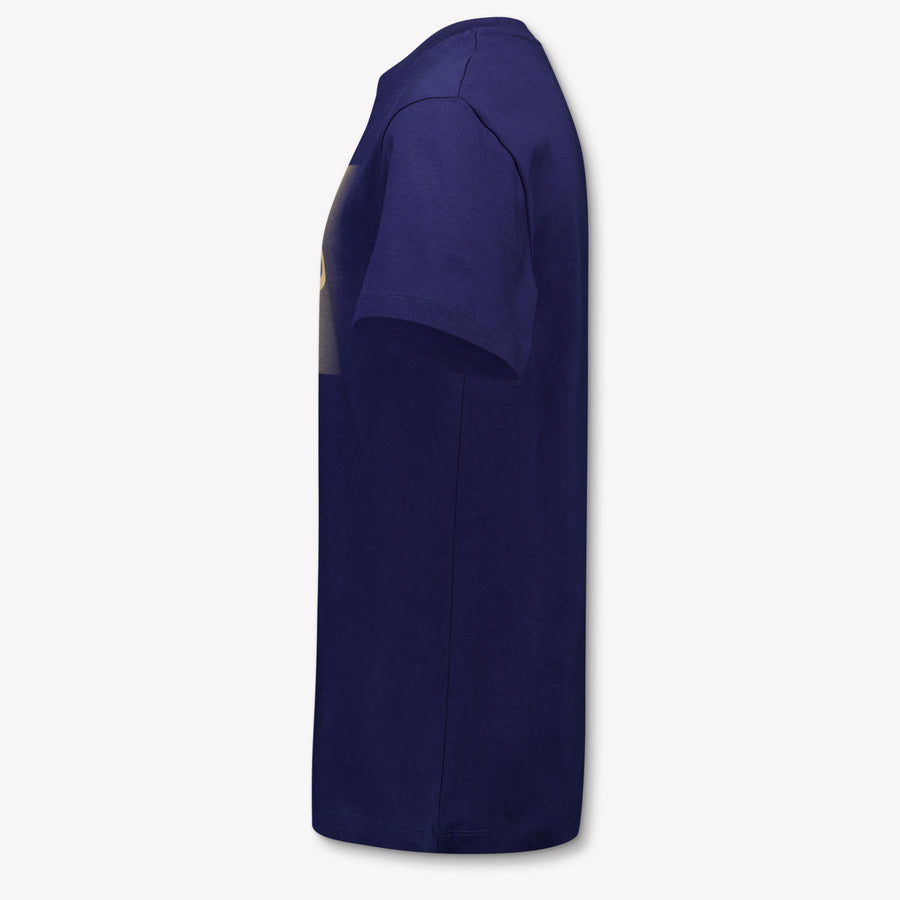 HUGO Kinder Jungen T-Shirt In Marineblau