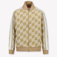 HUGO Kinder Jungen Strickjacke In Beige