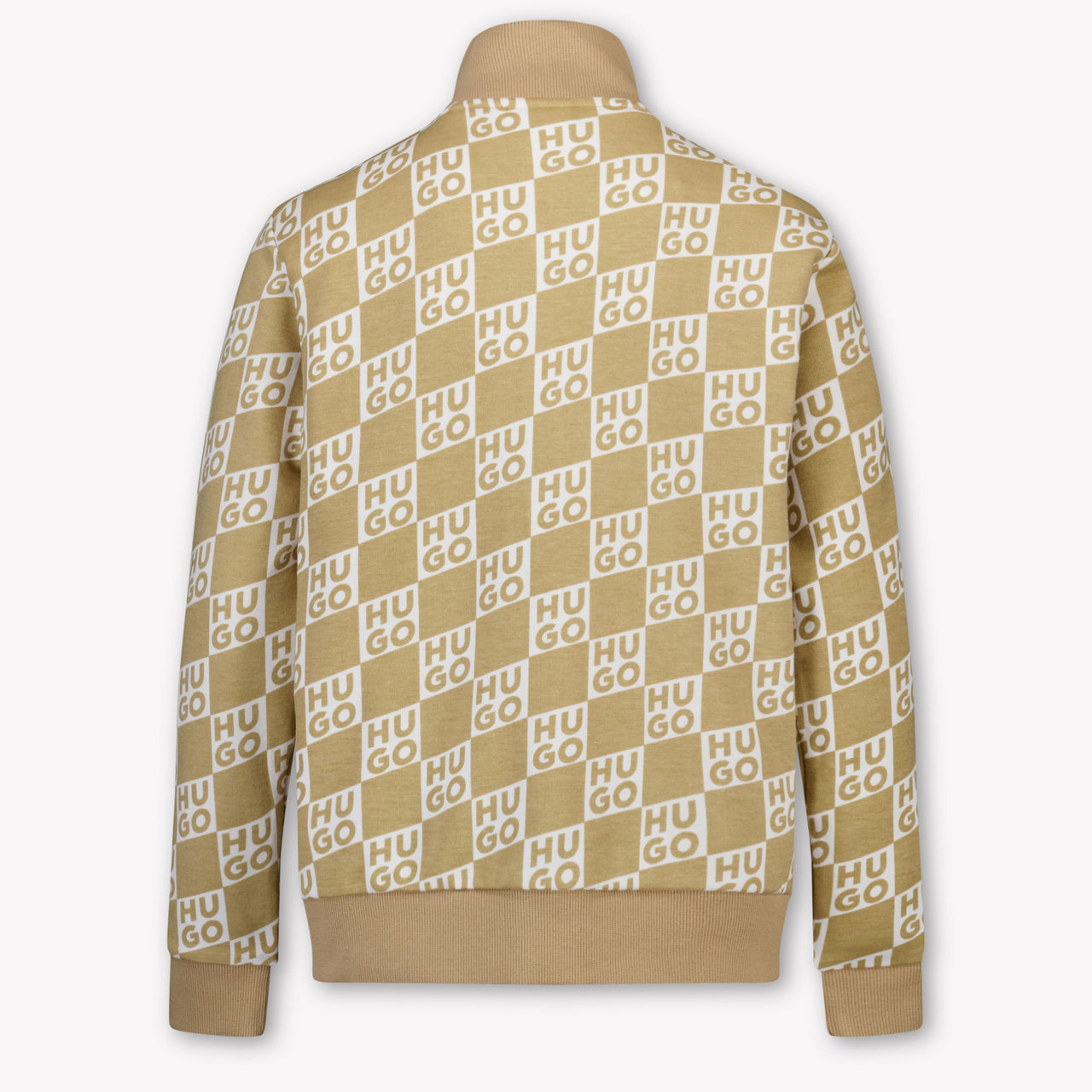 HUGO Kinder Jungen Strickjacke In Beige
