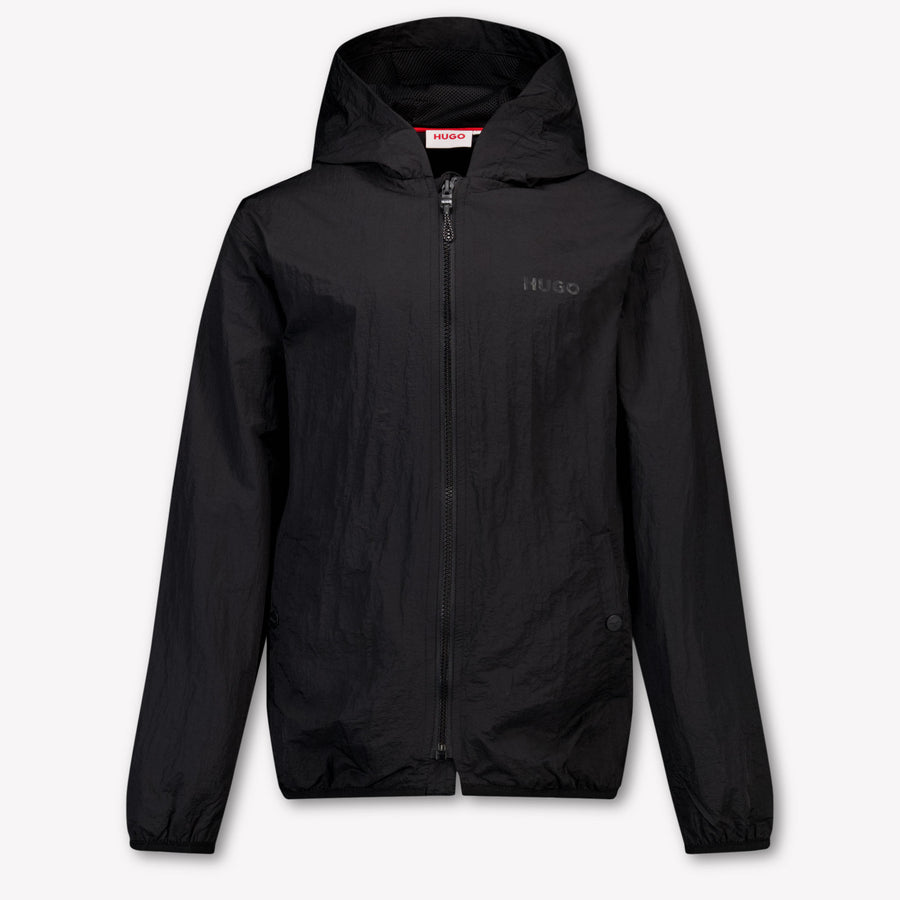 HUGOEnfants Garçons Veste d'été Noir