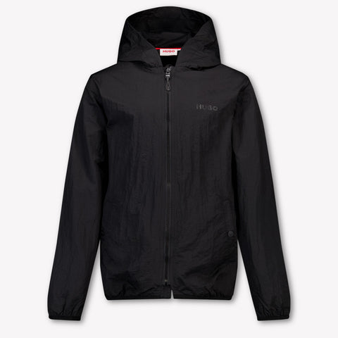HUGO Bambini Ragazzi Giacca estiva Nero