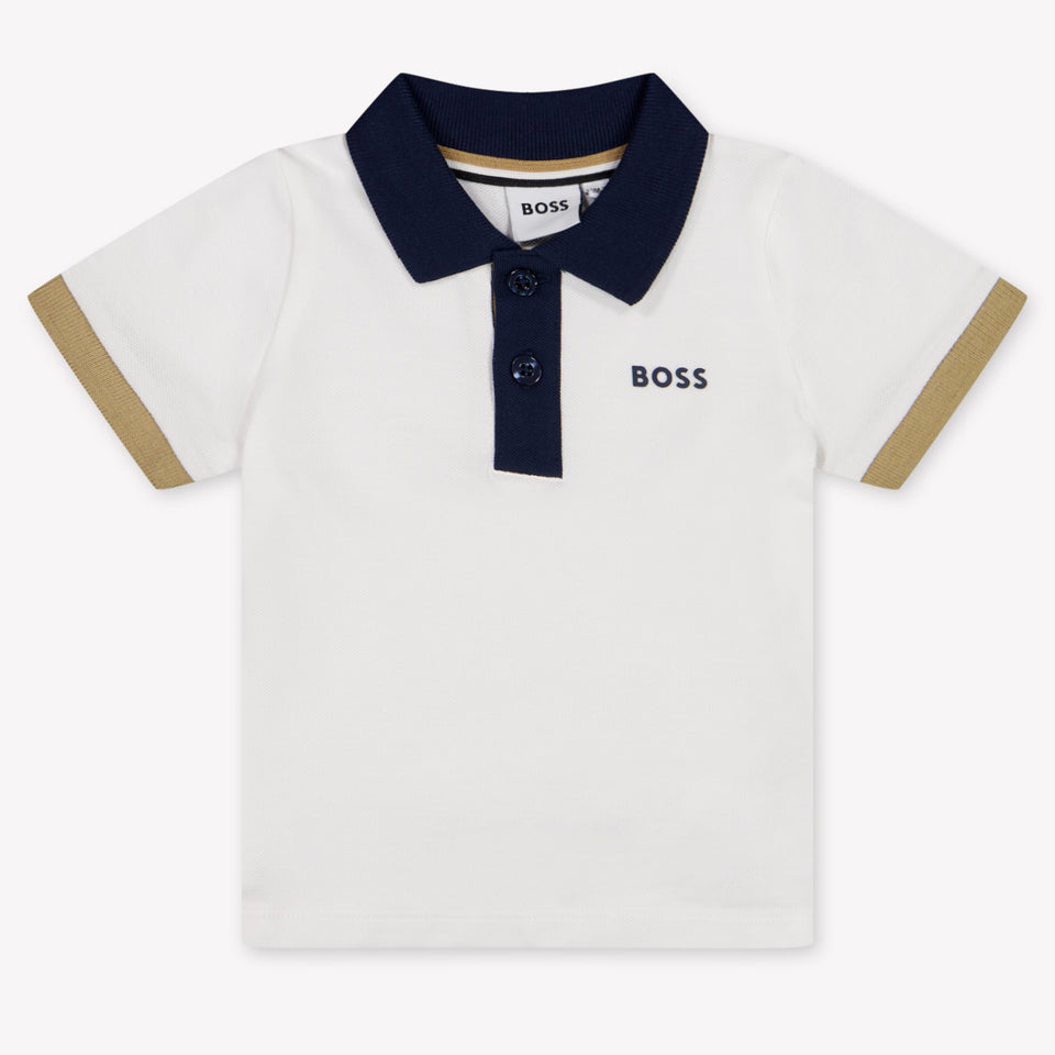 Boss Baby Jungen Polo In Weiß