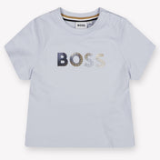 Boss Bambino Ragazzi Maglietta dentro Azzurro