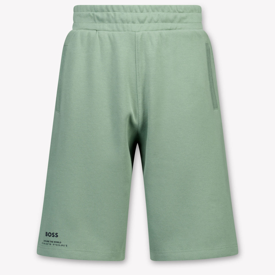 Boss Bambini Ragazzi Pantaloncini dentro Verde