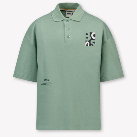Boss niños Chicos polo en Verde
