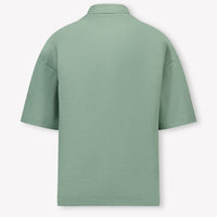 Boss Bambini Ragazzi Polo In Verde