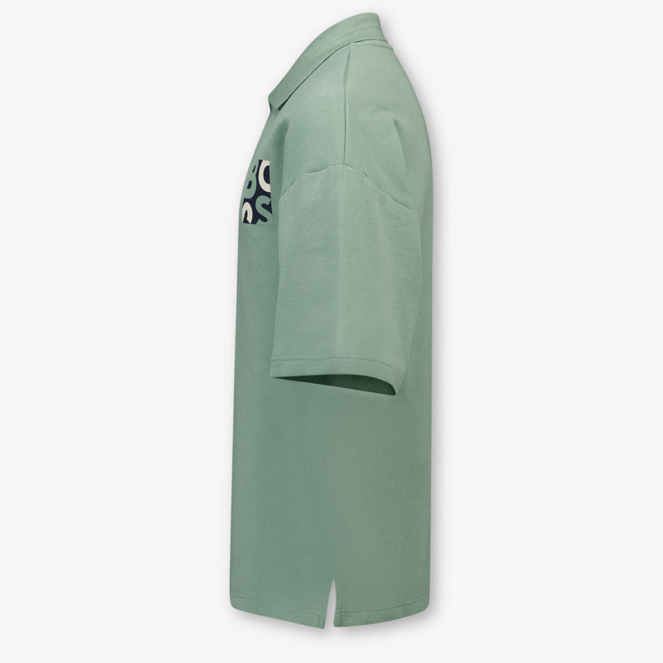 Boss Enfants Garçons Polo En Vert