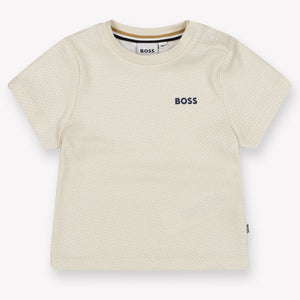 Boss Bébé Garçons T-shirt dans Beige Clair