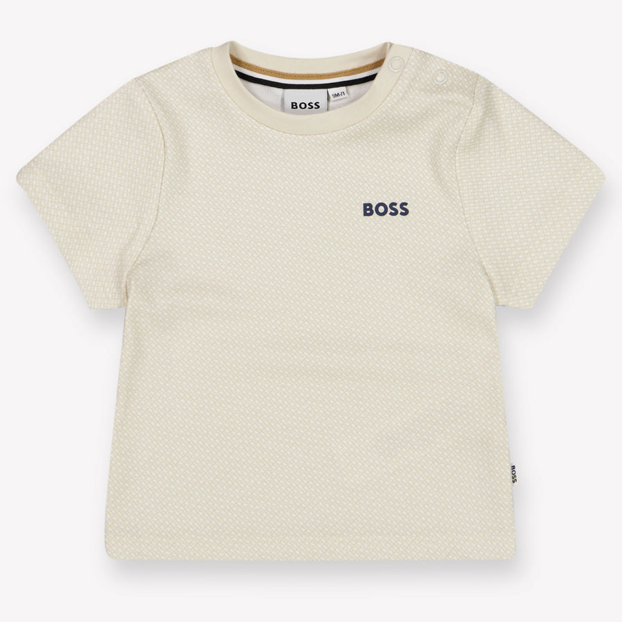 Boss Bébé Garçons T-shirt dans Beige Clair