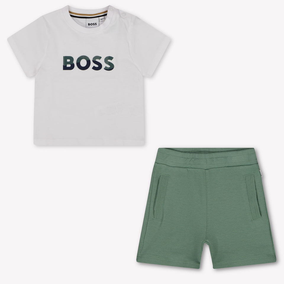 Boss Bambino Ragazzi Impostato Verde