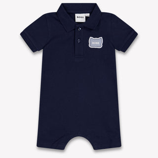 Boss Baby Jungen Spielanzug In Marineblau