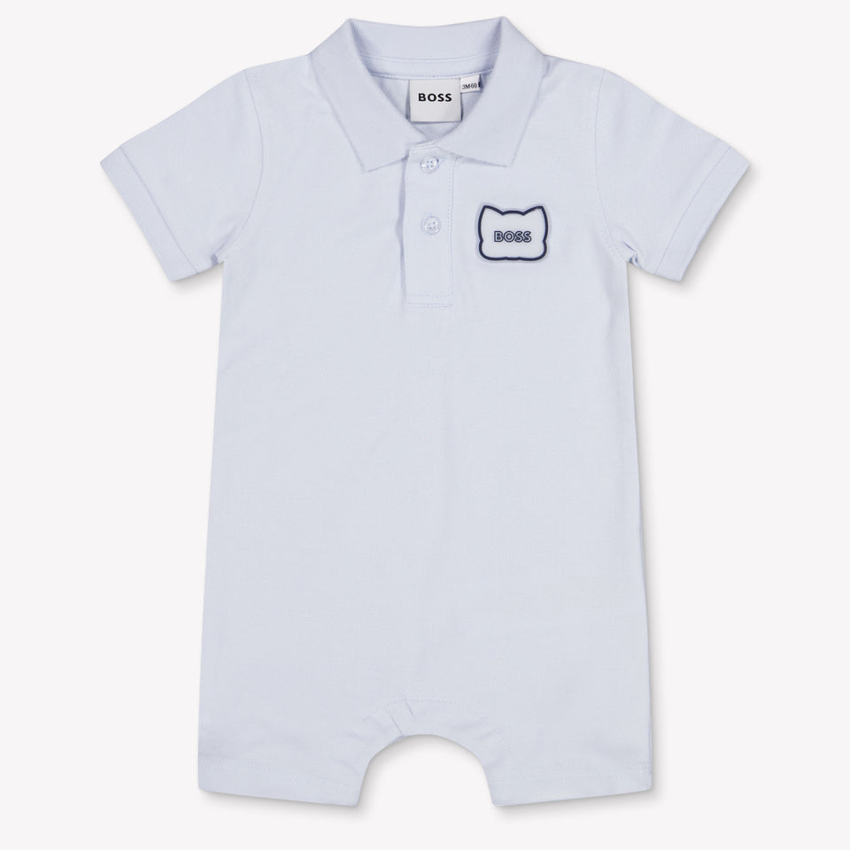 Boss Baby Boys Playsuit In Light Blue