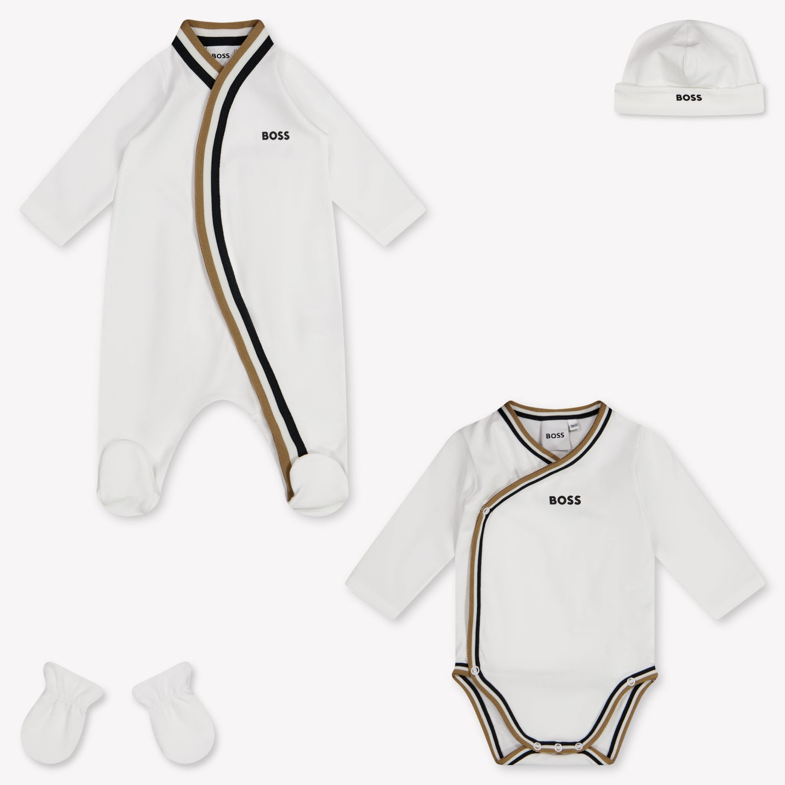 Boss Baby Jungen Spielanzug In Weiß