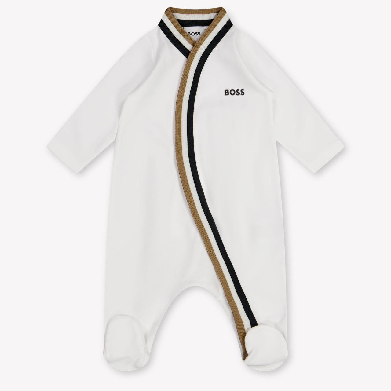Boss Bébé Garçons Combishort dans Blanc