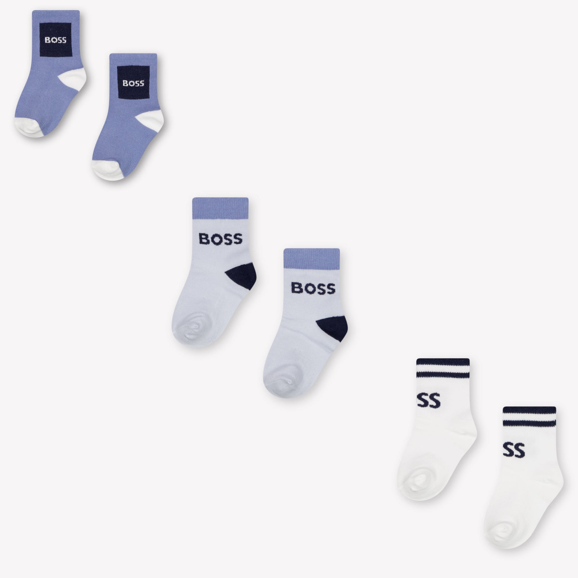 Boss Bébé Garçons Chaussettes dedans Bleu