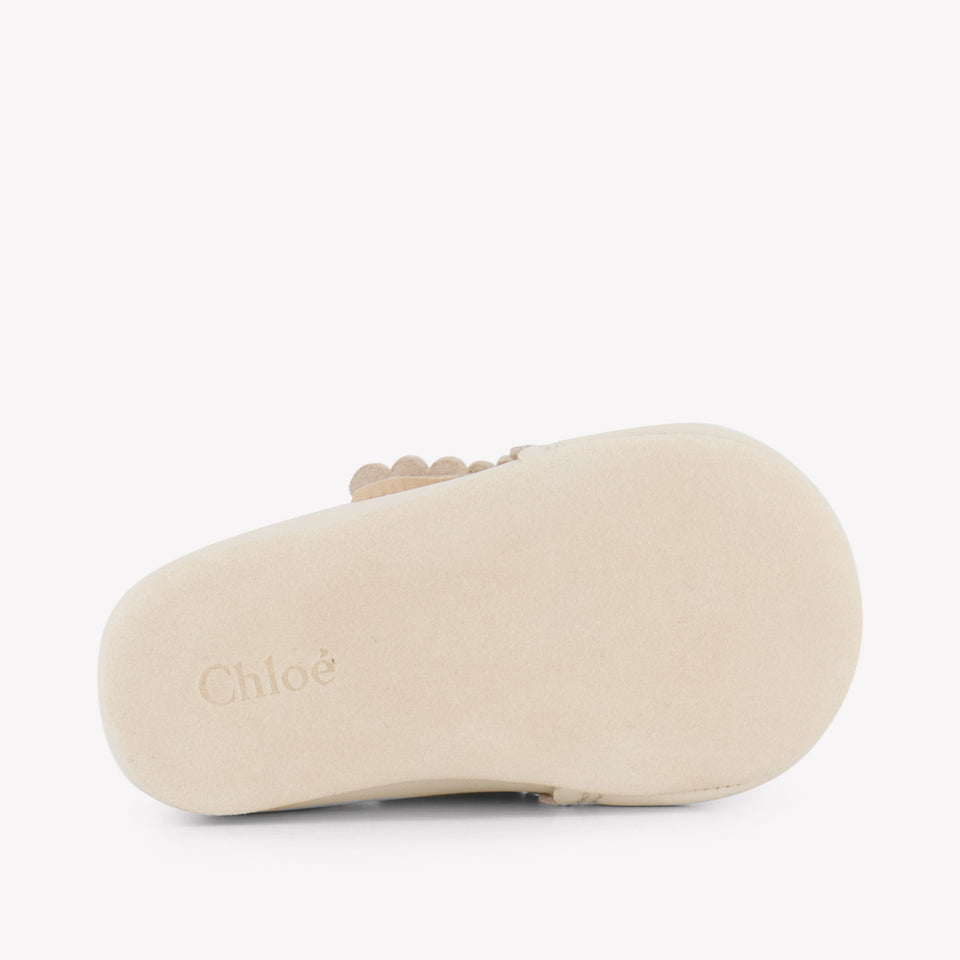 Chloe Baby Girls Shoes In White